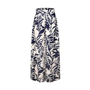 BOGO Women's Cupshe Tropical navy Floral Wide Leg Pants